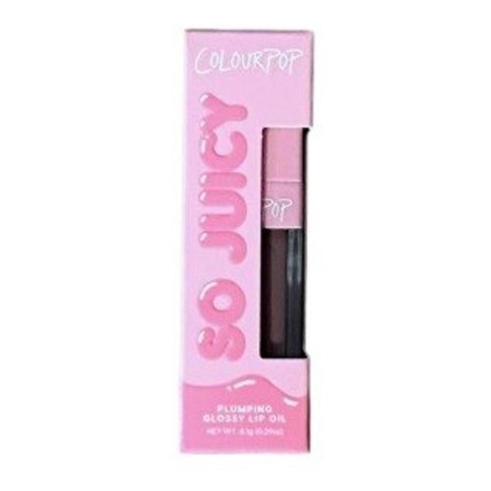 ColourPop So Juicy Plumping Glossy Lip Oil Nude Sheer High Shine Finish NIB